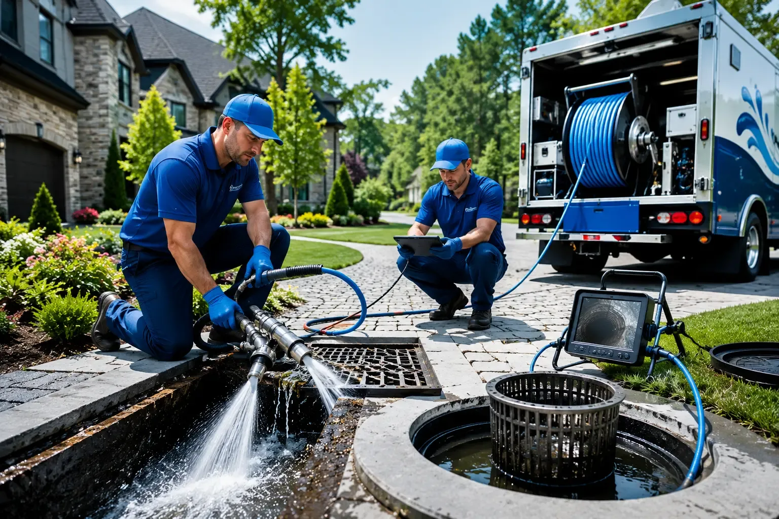 Local outdoor drain cleaning professionals in Hadley, MA